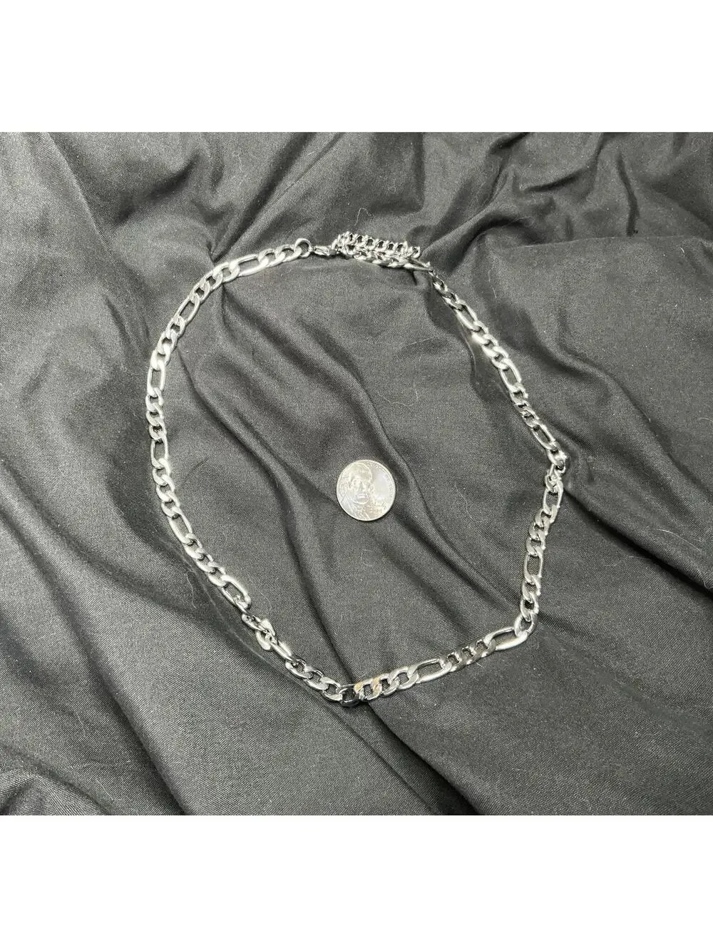 % O Link Chain Necklace steel